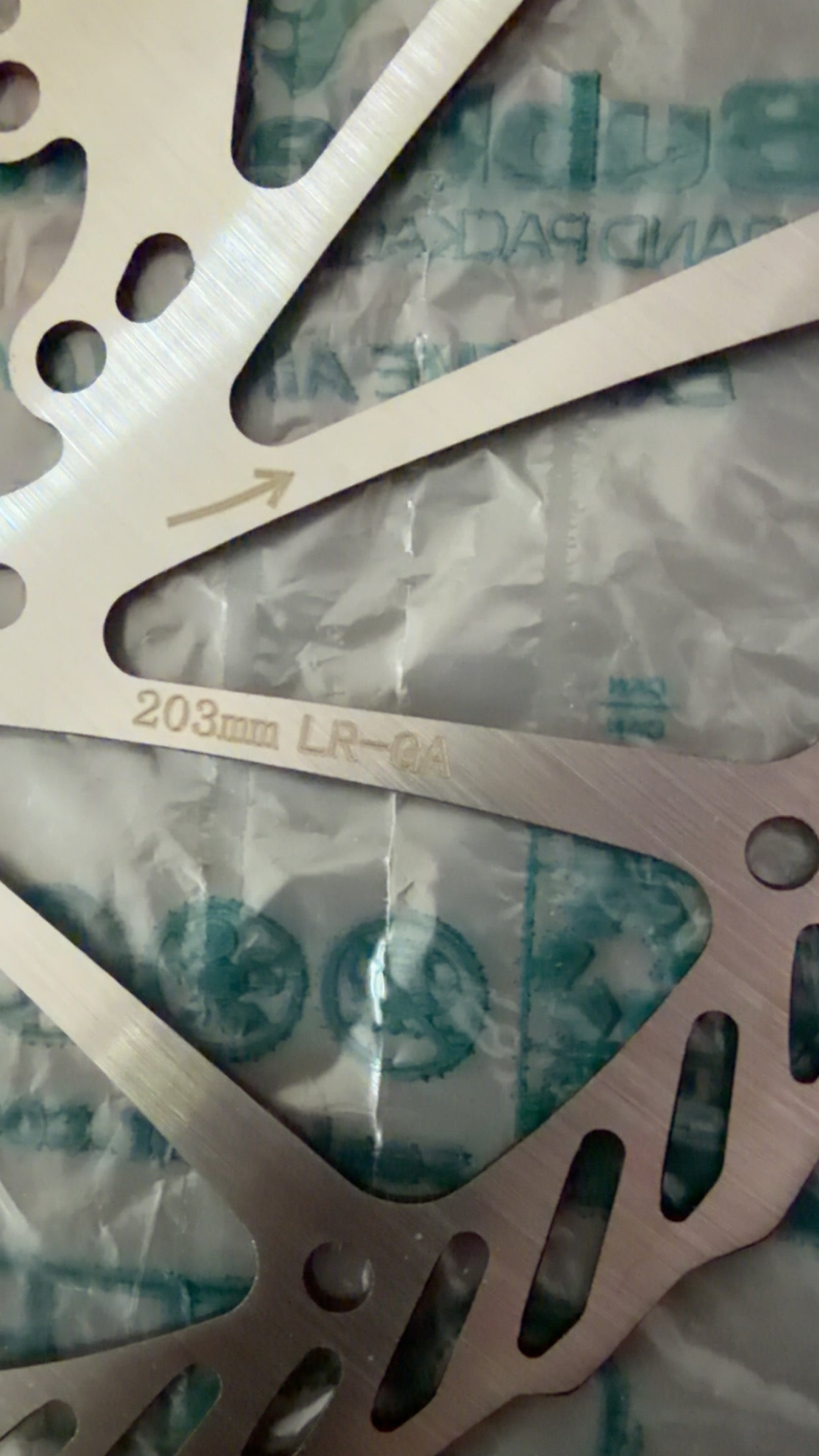 6 bolt 203 mm rotor