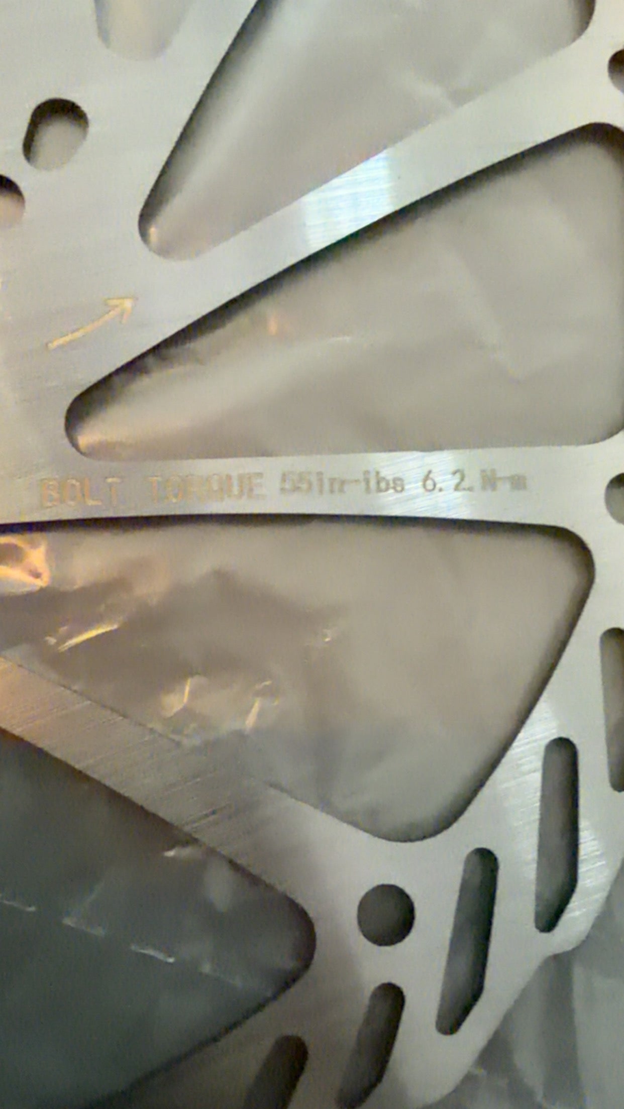 6 bolt 203 mm rotor